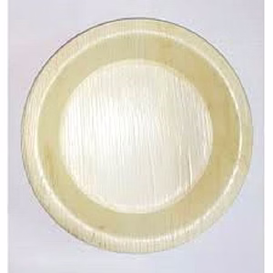 Arecaleaf Round Disposable Plate