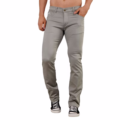 men cotton plain jeans