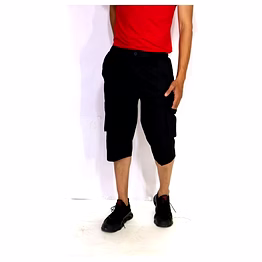 men cotton capri shorts
