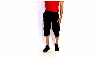 Men Cotton Capri Shorts