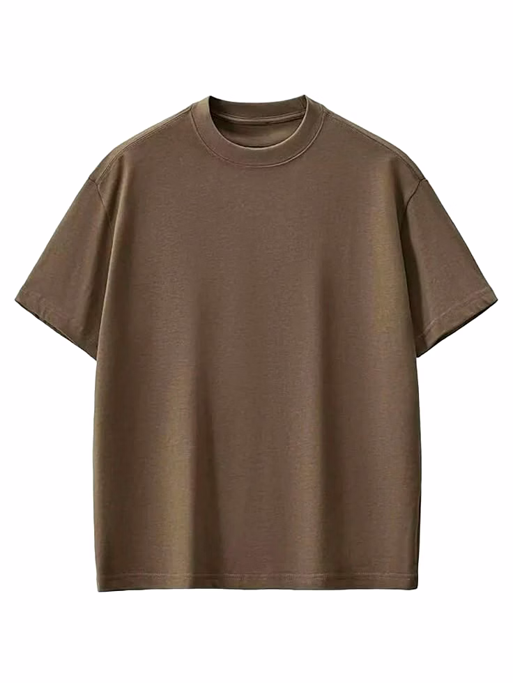 Men  plain T-shirts image 2