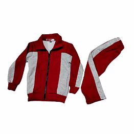 men maroon tracksuits