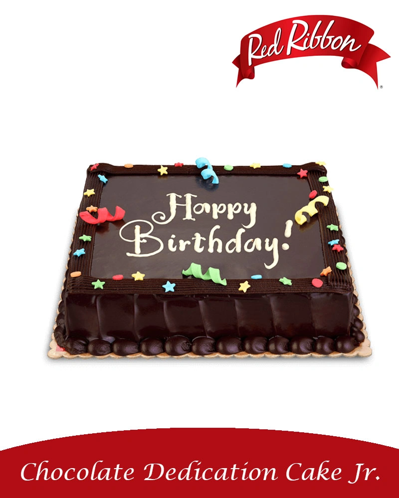 Chocolate Dedication Cake 8x8 (Jr) NCCC Online Store