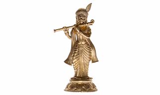 Handcrafted Decorative Dokra Krishna