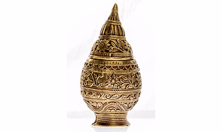 Handcrafted Decorative Dokra Laxmi Pot