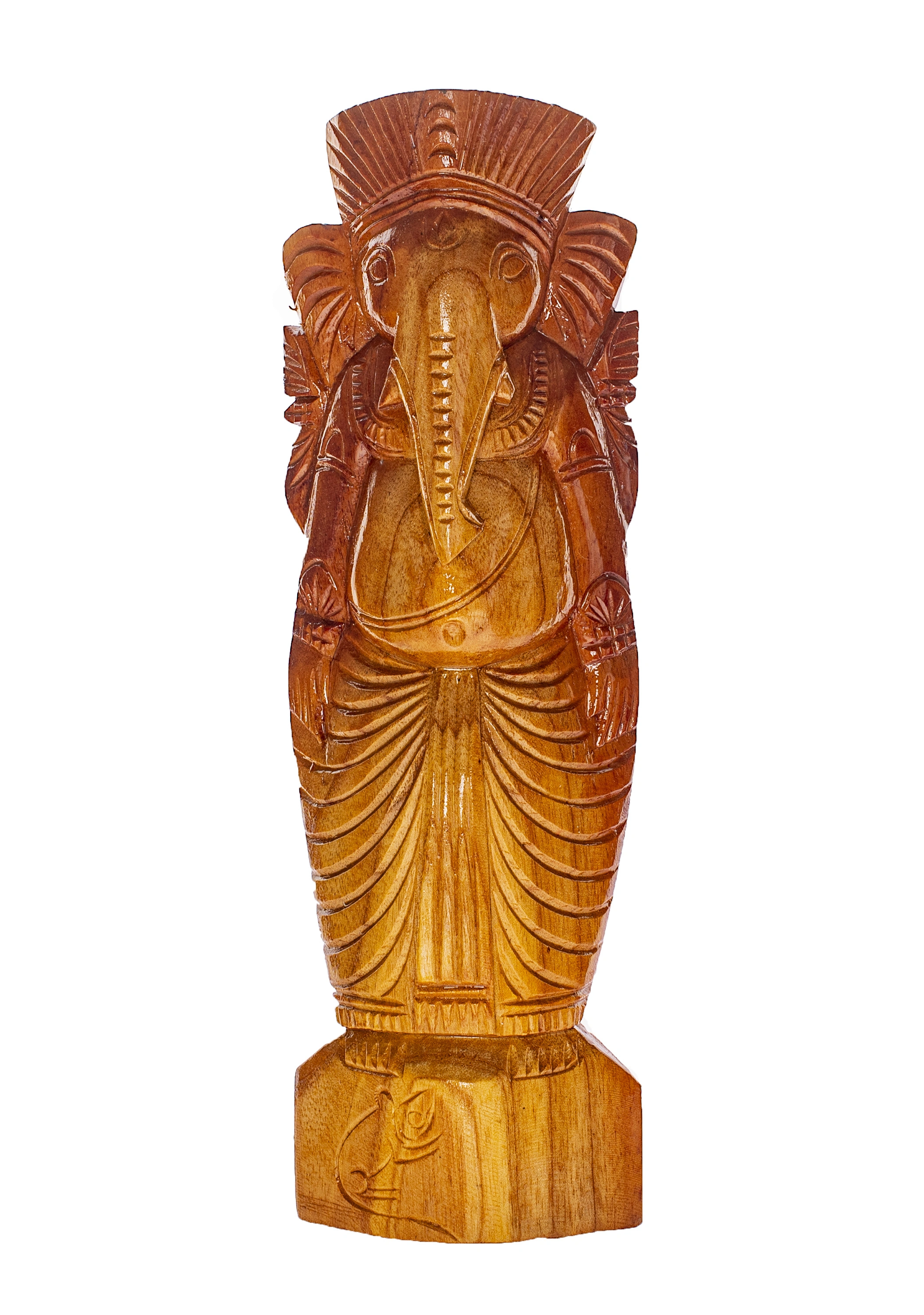 Handcrafted Decorative Wooden GANESH-BHHCWOODGANESH001