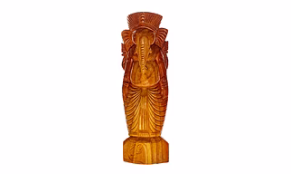Handcrafted Decorative Wooden GANESH
