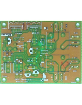 Speaker Protection Board Dual Channel using 12v Relay - PCB only