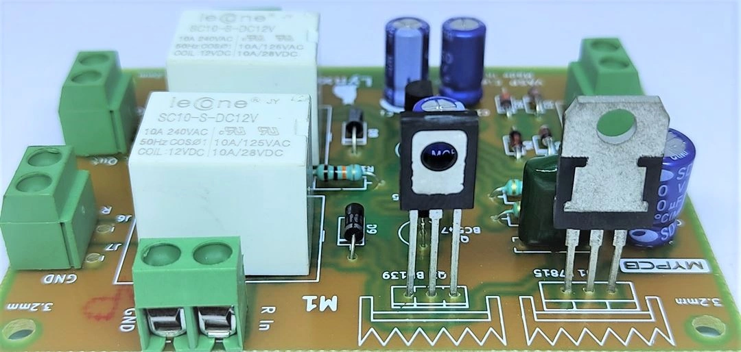 Speaker Protection Board Dual Channel using 12v Relay - Assembled Board-3