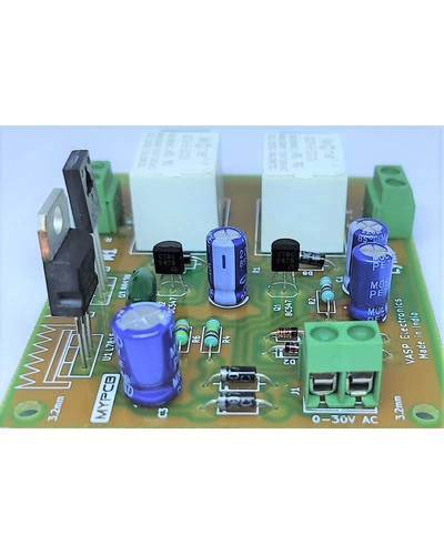 Speaker Protection Board Dual Channel using 12v Relay - Assembled