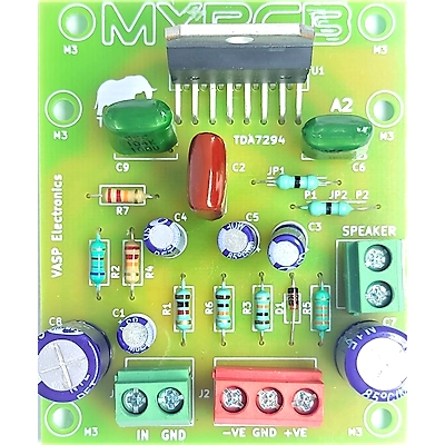 TDA7294 100 Watt Compact High Power Amplifier - Assembled Board | MYPCB