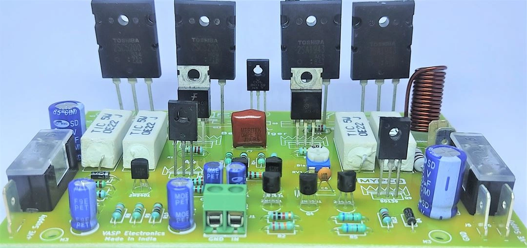 400 Watt Hi-fi Mono Amplifier Board using 2SC5200 2SA1943 Power transistors - Assembled Board-1