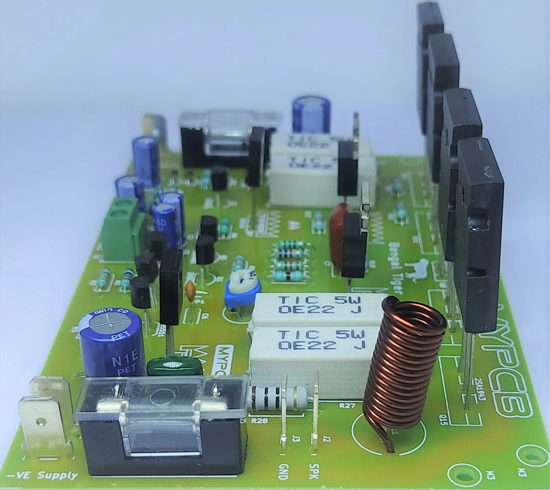 400 Watt Hi-fi Mono Amplifier Board using 2SC5200 2SA1943 Power transistors - Assembled Board-4