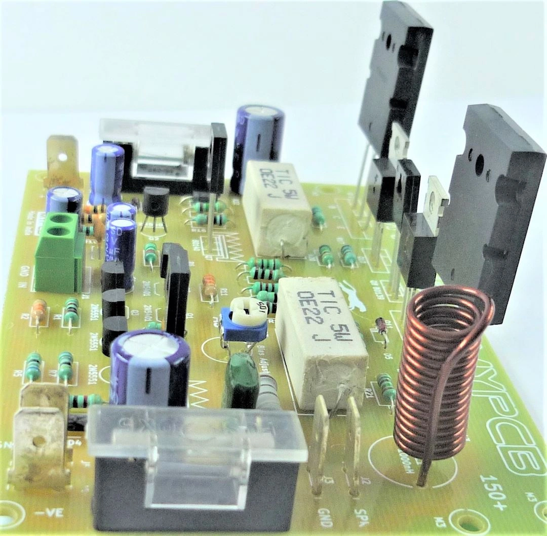 150 Watt Hifi Audio Amplifier using 2SC5200 NPN Power Transistors - Assembled Board-3