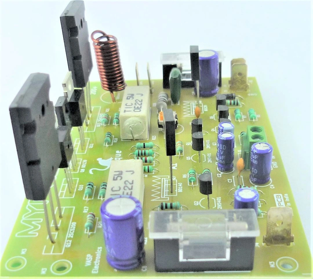 200 Watt Hifi Mono Amplifier Board using 2SC5200 2SA1943 Power transistors - Assembled Board-4