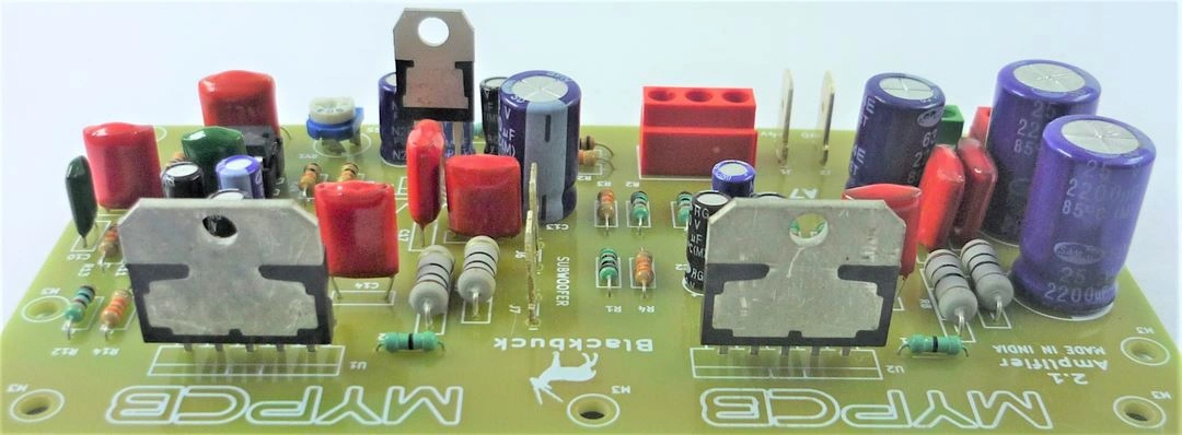 TDA7265 30+30 Watt Stereo + 60 Watt Subwoofer 2.1 Amplifier Board 12v to 36v Single supply -Assembled Board-3