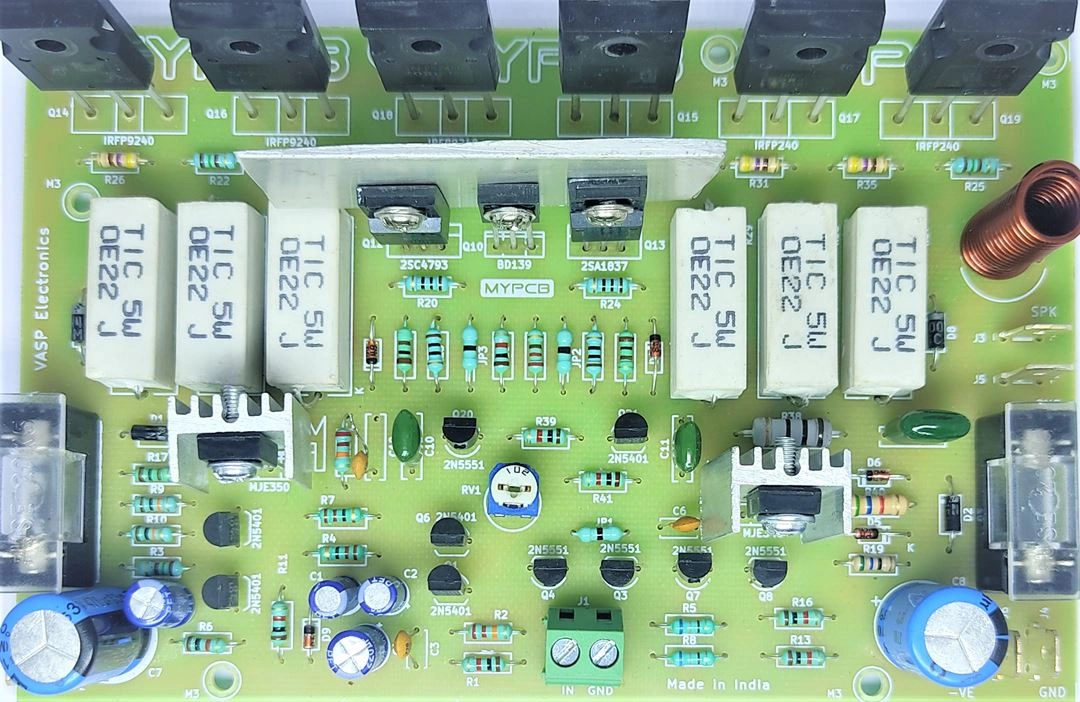 Watt Irfp Mosfet Amplifier For Dj Pa Home Theater Use