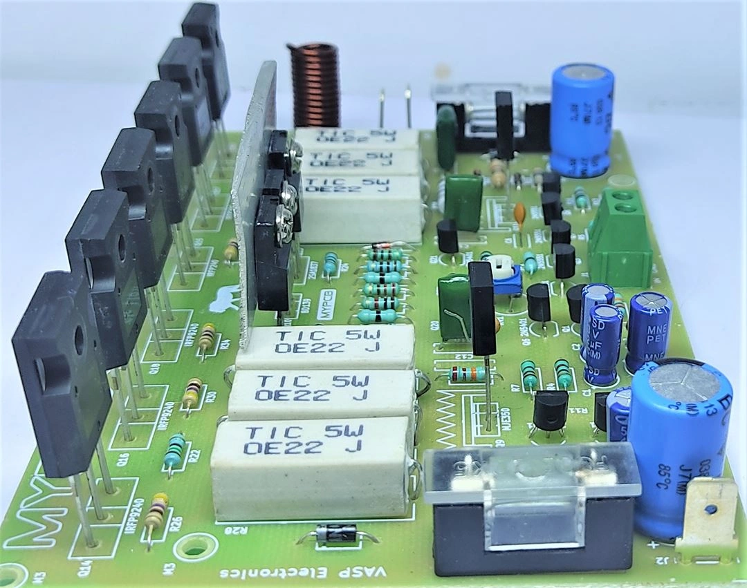 600 Watt Hifi Audio Amplifier Board using IRFP240 9240 Power Mosfets - Assembled Board-1