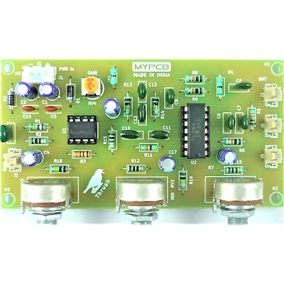 3 way active crossover filter board