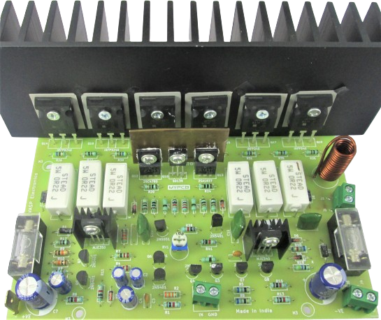 600 Watt Hifi Audio Amplifier Board Using IRFP240 9240 Power Mosfets ...