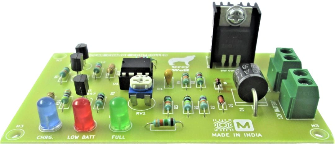 12 Volt 100 Watts Compact Solar Charger / Charge Controller - Assembled Board-1