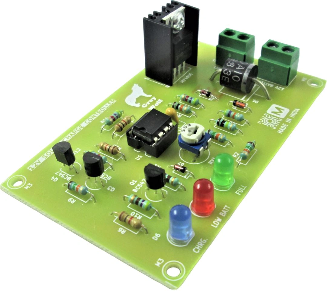 12 Volt 100 Watts Compact Solar Charger / Charge Controller - Assembled Board-2