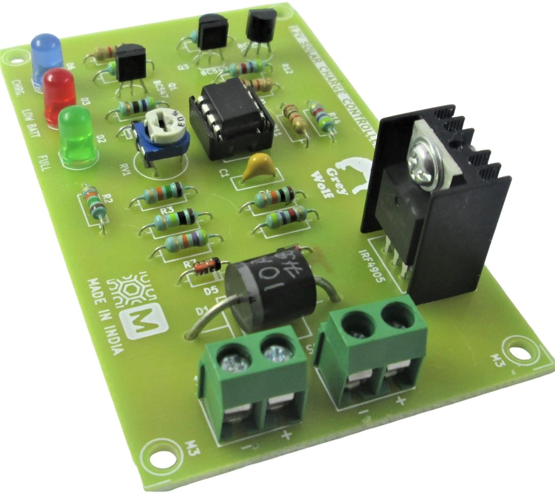 12 Volt 100 Watts Compact Solar Charger / Charge Controller - Assembled Board-3