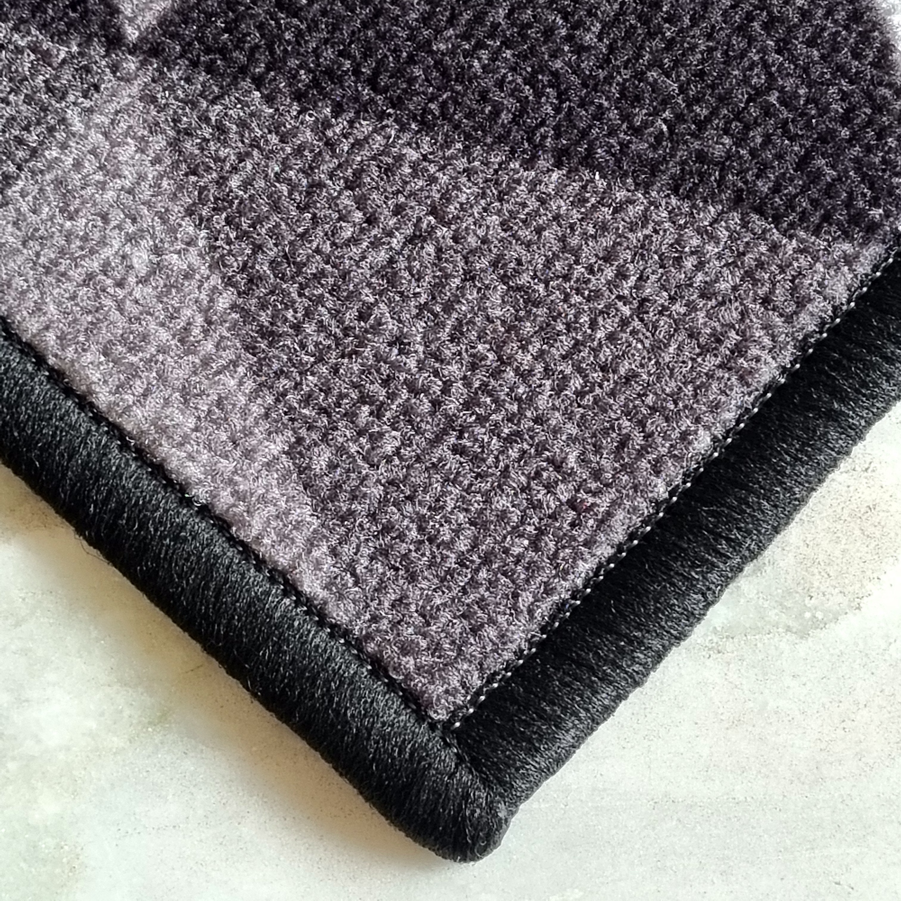 Geometric Modern Triangle Anti-Slip Carpet Rug, Grey & Black (100x150cm) image 6