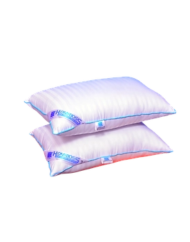Premium Pillow set , Size: 17 x 27 inches (White ) Pack of 2 Pieces