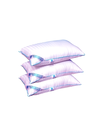 Premium Pillow set , Size: 17 x 27 inches (White ) Pack of 2 Pieces-3
