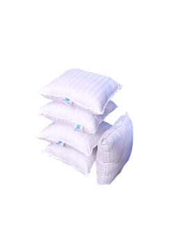Homiboss cushion fillers for sofa , size 16 x 16 inches , white
