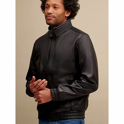 elasticated bomber jacket