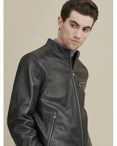 Reefer Genuine Leather Jacket-XXL-3