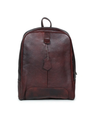 Leather Tan Backpack || Unisex Travel Bag-10791452