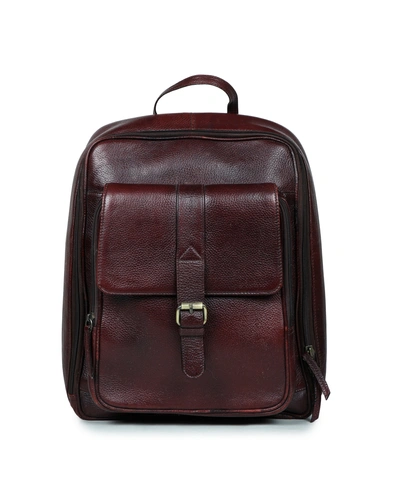 Leather Tan Backpack || Unisex Travel Bag-10791454