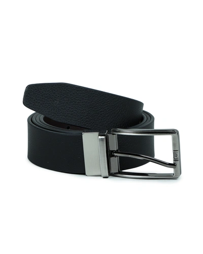 CHARMSHILP Genuine Leather Belt For Men Formal/ Branded, Black-38-2