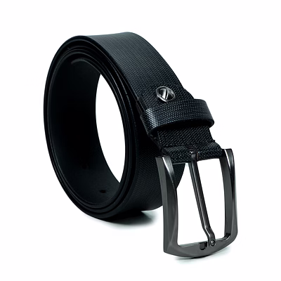 charmshilp formal/casual brown genuine leather belts for men (black)