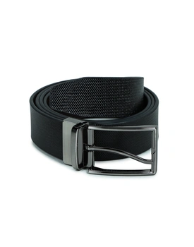 CHARMSHILP Formal/Casual Brown Genuine Leather Belts For Men (Black)