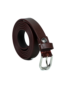 Genuine Leather Slim Belt