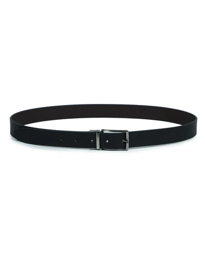 CHARMSHILP Genuine Leather Belt For Men Formal/ Branded, Black-30-2