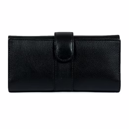 viscose black small magnetic ladies clutch by charmshilp