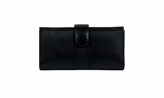 Viscose Black Small Magnetic Ladies Clutch By Charmshilp
