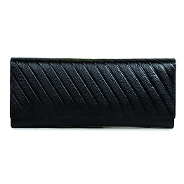 Lassa Hand Crafted Black Clutch
