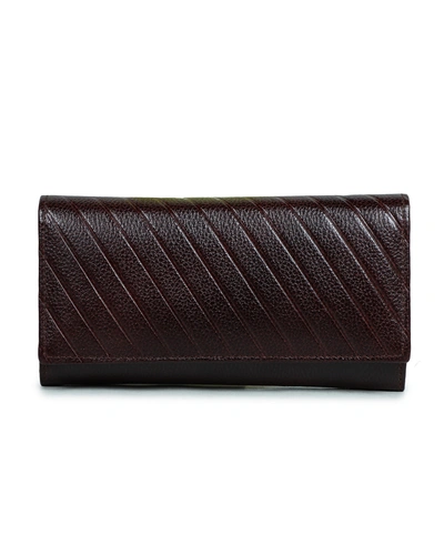 Lassa Hand Crafted Small brown Clutch-11272148