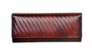 Lassa Hand Crafted Brown Ladies Clutch