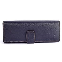 Women's Luxury Long Clutch "Blue" || Charmshilp