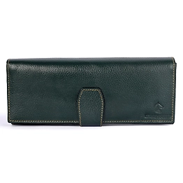 Women's Long Luxury Clutch "Green" || Charmshilp..