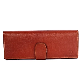 Women's Long Luxury Clutch "Tan"|| Charmshilp..
