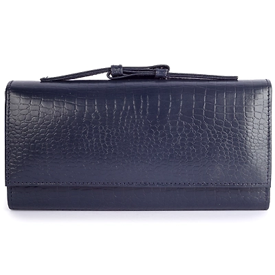 Women's crafted Snake Clutch "Blue" || Charmshilp..