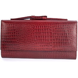 Women's Crafted Snake Clutch "Brown"|| Charmshilp..